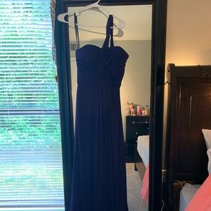 One shoulder dress!